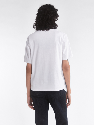 Shop Filippa K Annie Cotton T-shirt In White