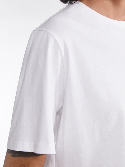 Shop Filippa K Annie Cotton T-shirt In White