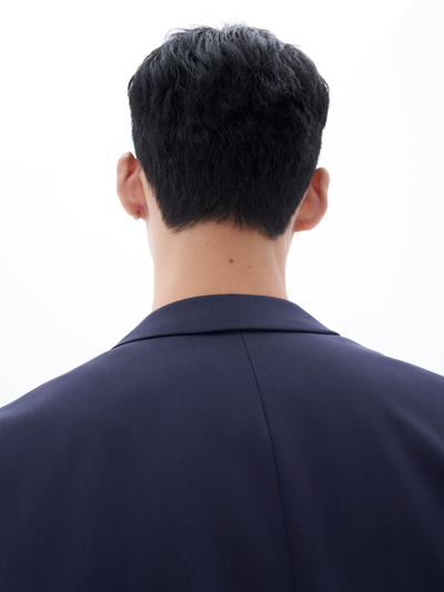 Filippa K Rick Wool Jacket In Blue