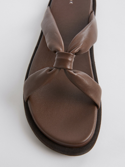 Shop Filippa K Alma Soft Sandal In Grey Taupe