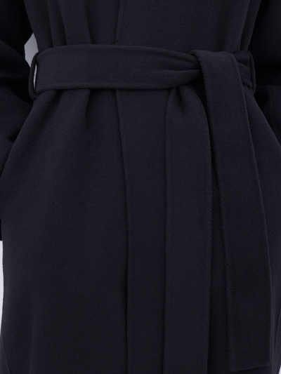 Filippa K Alexa Wool-cashmere Blend Long Coat In Black