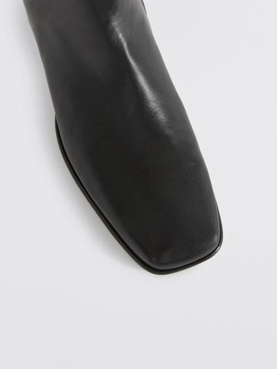 Filippa K Eileen Leather Boots In Black