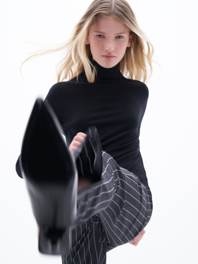Filippa K Natalia Roll-neck Jumper In Black
