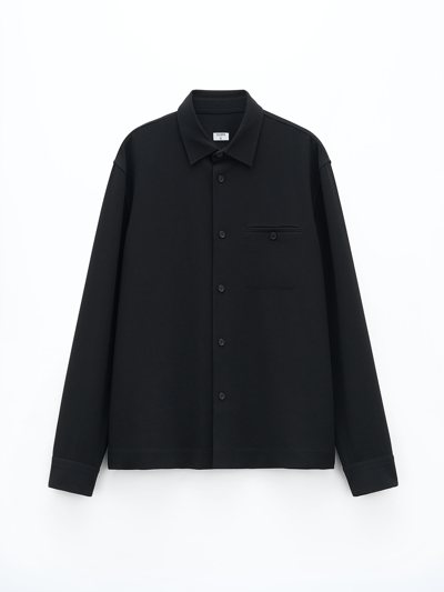 Shop Filippa K Blake Overshirt In Black