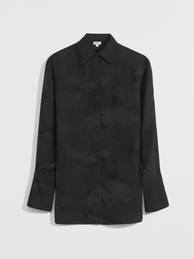 Shop Filippa K Lillian Jacquard Shirt In Black
