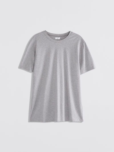 Shop Filippa K Stretch Cotton Tee In Grey