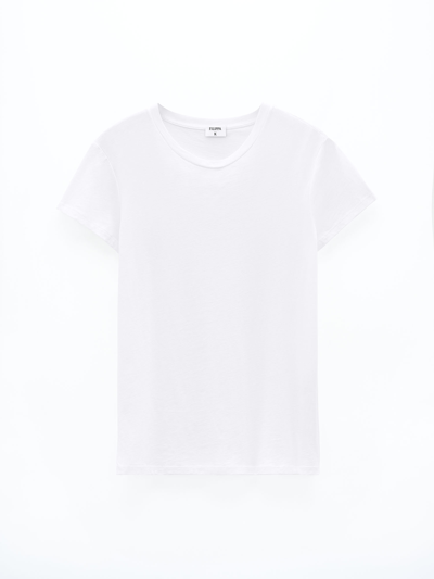 Filippa K Soft Cotton Tee In White