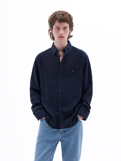 Shop Filippa K Zachary Shirt In Blue