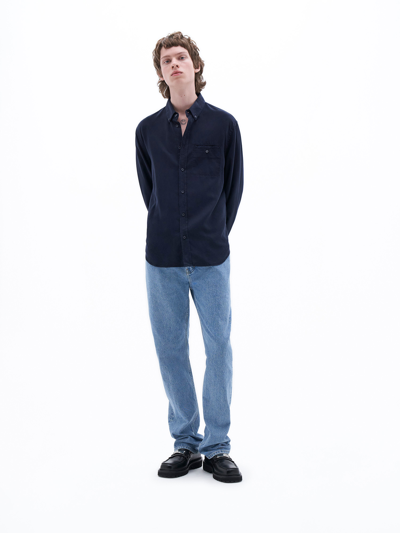 Shop Filippa K Zachary Shirt In Blue