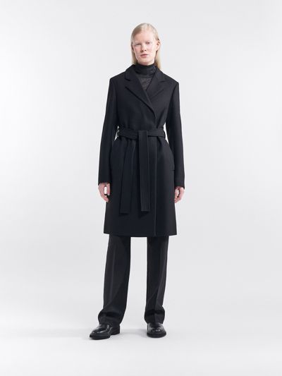 Shop Filippa K Kaya Coat In Black