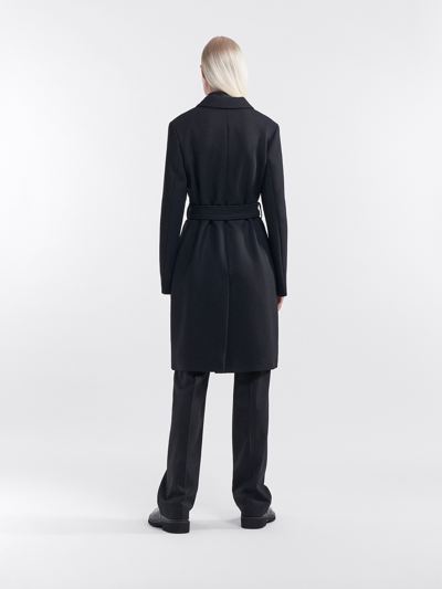 Shop Filippa K Kaya Coat In Black