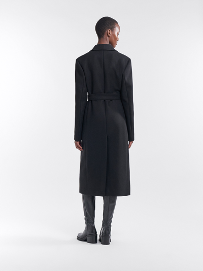 Shop Filippa K Zadie Coat In Black