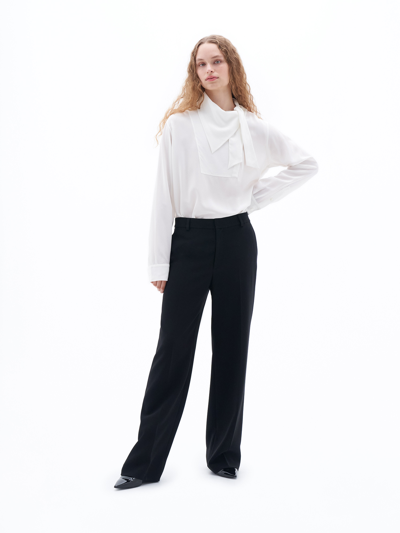 Shop Filippa K Hutton Trousers In Black