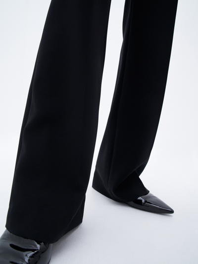 Shop Filippa K Hutton Trousers In Black