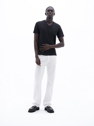 Filippa K Stretch V-neck Tee In Black