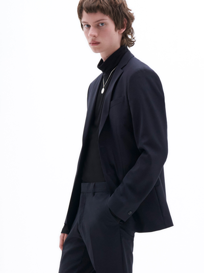 Filippa K Rick Wool Jacket In Blue