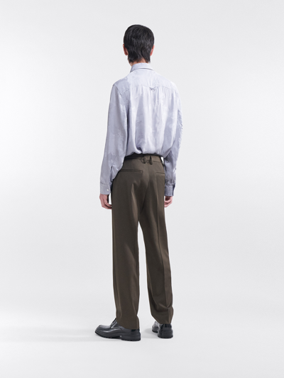 Filippa K Samson Wool Trousers In Green