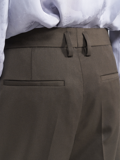 Filippa K Samson Wool Trousers In Green