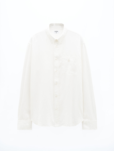 Shop Filippa K Zachary Shirt In White