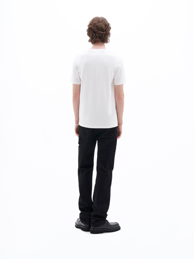 Filippa K Stretch V-neck Tee In White