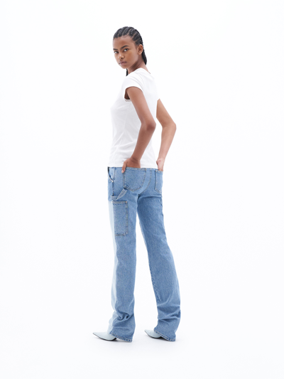 Filippa K Fine Rib Tee In White