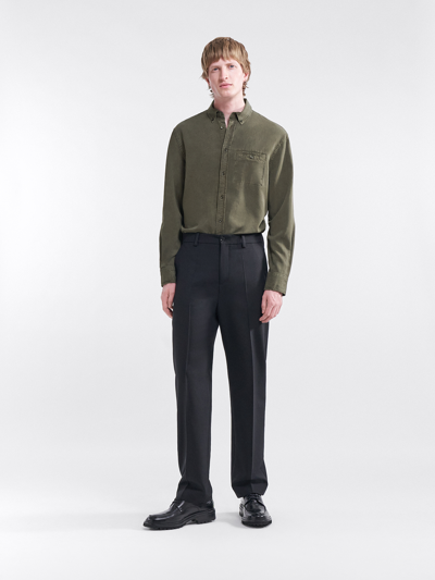 Shop Filippa K Zachary Shirt In Green