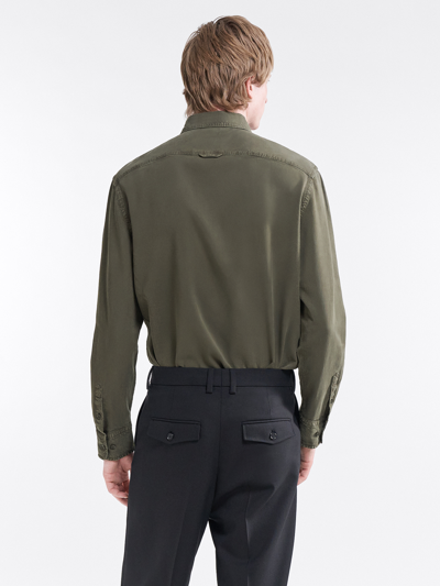 Shop Filippa K Zachary Shirt In Green