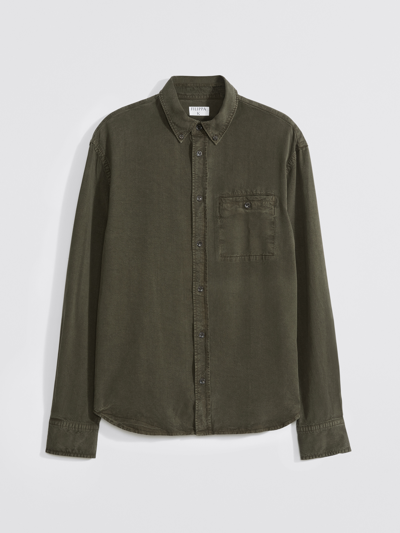 Shop Filippa K Zachary Shirt In Green