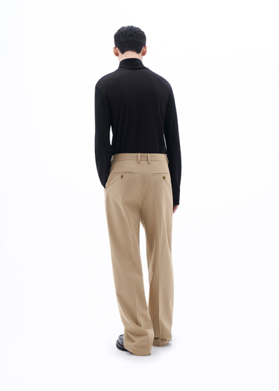 Shop Filippa K Henry Unisex Trouser In Brown
