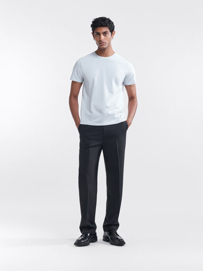Filippa K Stretch Cotton Tee In Blue