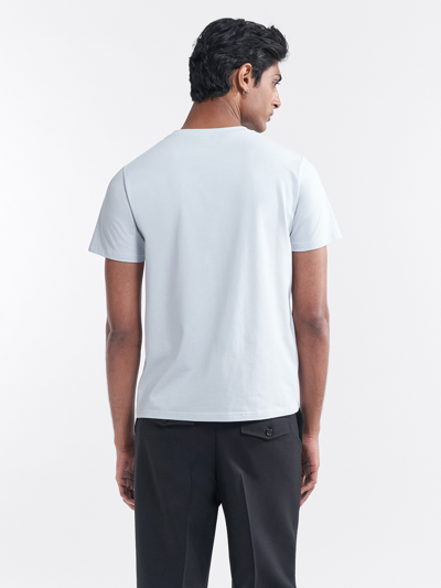 Filippa K Stretch Cotton Tee In Blue