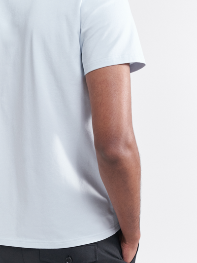 Filippa K Stretch Cotton Tee In Blue