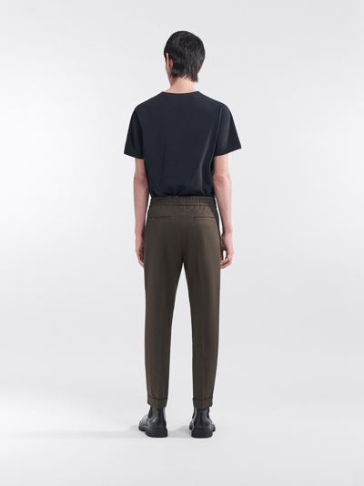 Filippa K Terry Cropped Trousers In Green | ModeSens