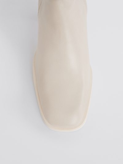 Shop Filippa K Florence Spring Boot In Ivory