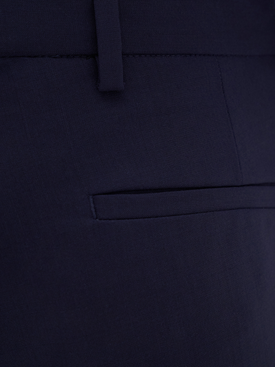 Filippa K Liam Wool Trousers In Blue