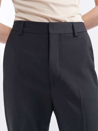 Filippa K Cara Cool Wool Trouser In Black