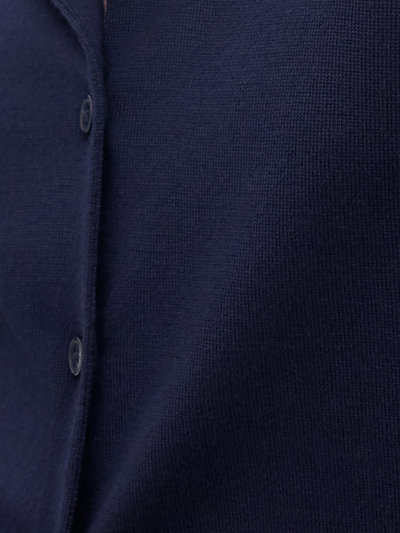 Filippa K Button-front Wool Cardigan In Blue