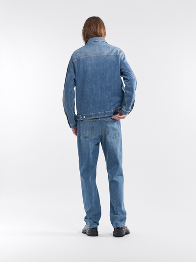 Shop Filippa K Ed Denim Jacket In Light Blue