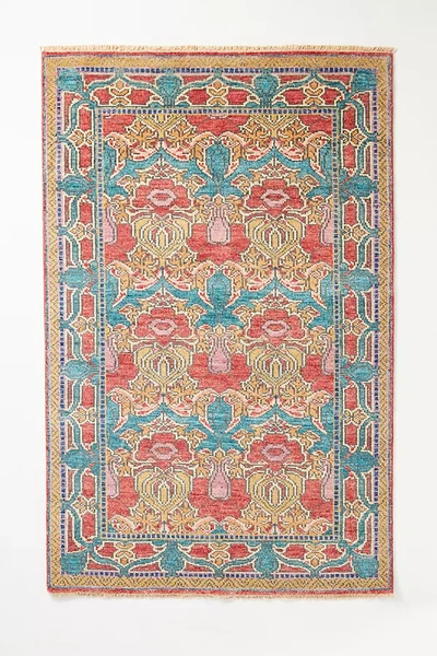 Shop Anthropologie Hand-knotted Bennet Rug By  In Assorted Size 2 X 3