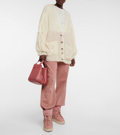 Inuikii Sneaker Classic Leather Ankle Boots In Rose