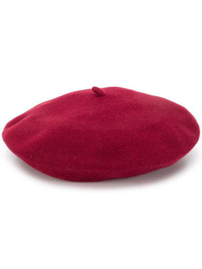 Shop Celine Robert Knitted Beret Hat