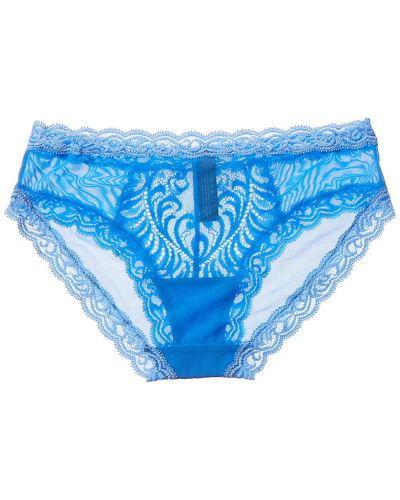 Shop Natori Feathers Hipster In Blue