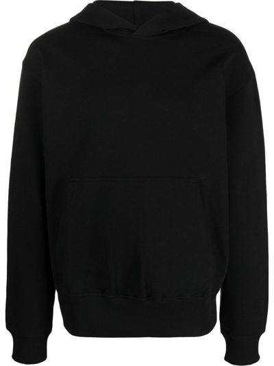 Diesel Graphic-print Cotton Hoodie In Black