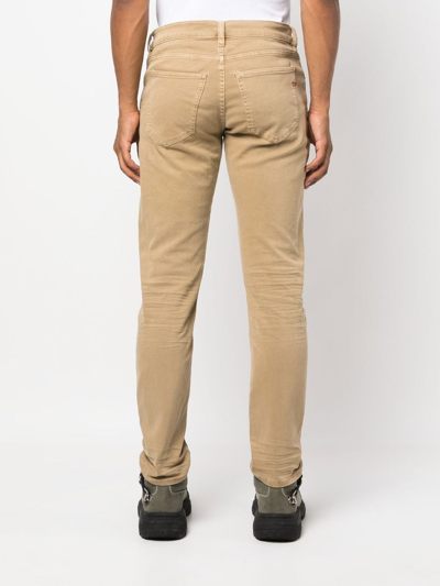 Shop Diesel 2019 D-strukt 0qwty Slim-cut Jeans In Neutrals