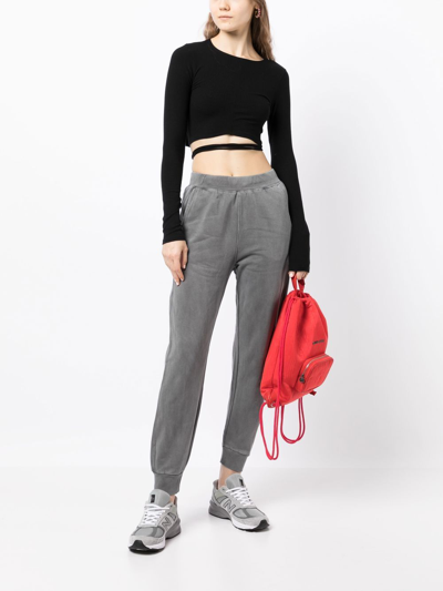 Aape By A Bathing Ape Logo-print Track Pants In Grey