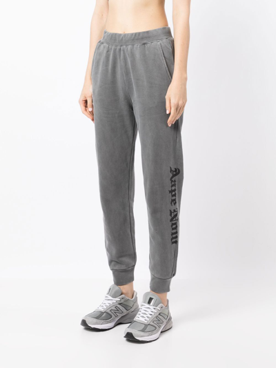 Aape By A Bathing Ape Logo-print Track Pants In Grey