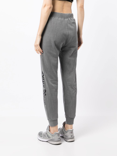 Aape By A Bathing Ape Logo-print Track Pants In Grey