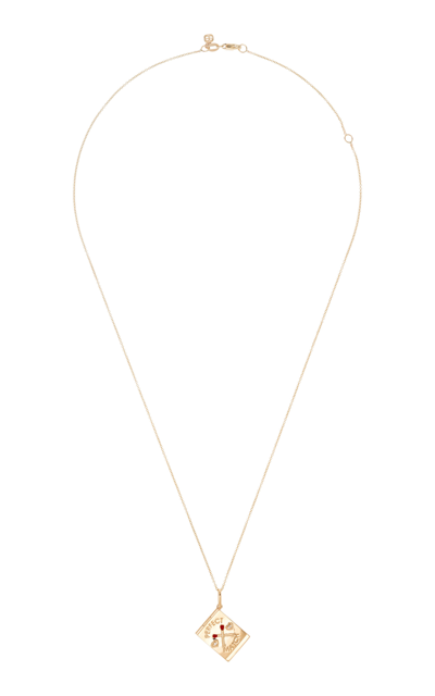 Shop Sydney Evan The Perfect Match 14k Yellow Gold Diamond Necklace