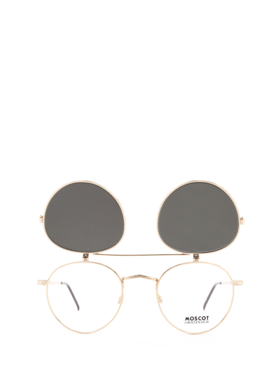Shop Moscot Sunglasses In Gold