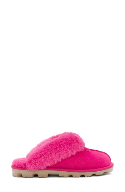 Shop Ugg Shearling Lined Slipper In Berry Suede